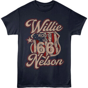 Route 66 Willie Nelson Tshirt